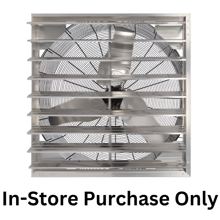 Hurricane Pro Shutter Exhaust Fan 36 in