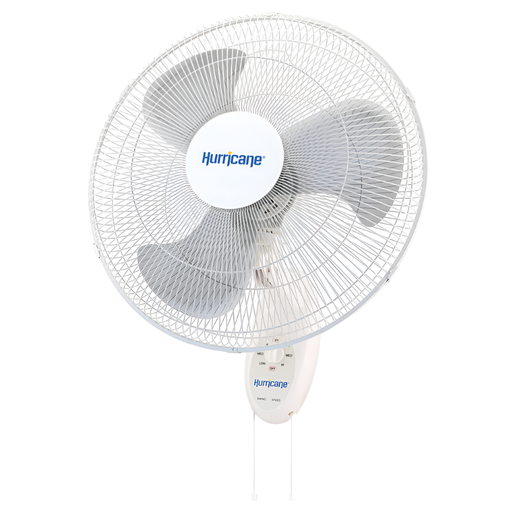 Hurricane Supreme Oscillating Wall Mount Fan 18 in