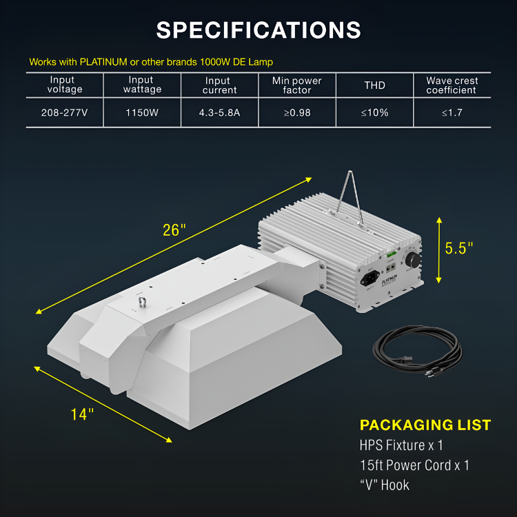 Platinum Kilo DE 1000W