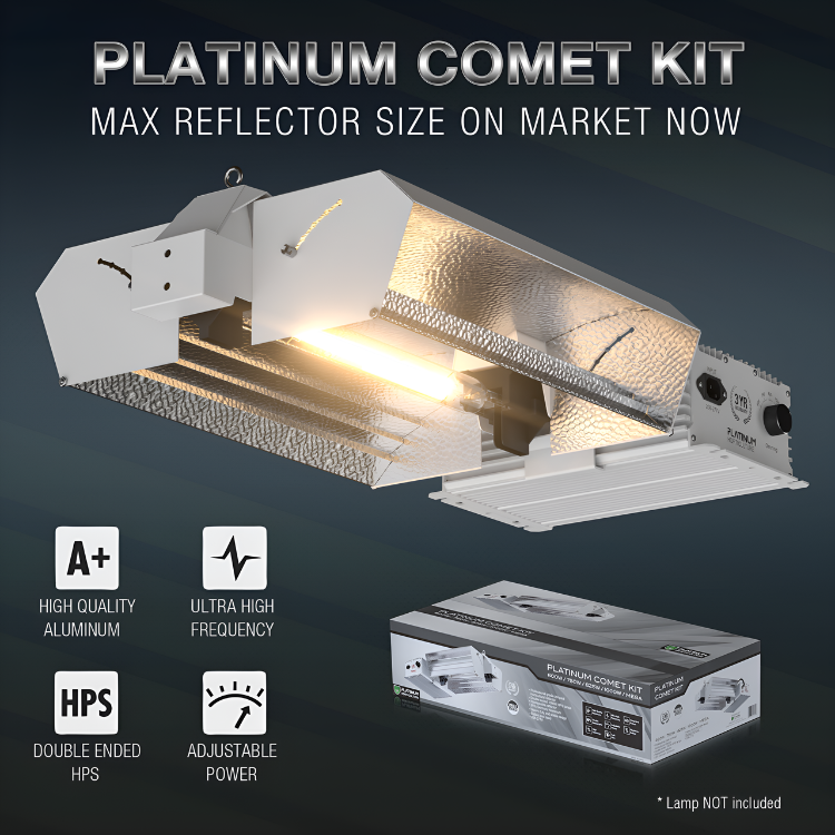 Platinum Comet Kit 120v-240v with Philips DE bulb
