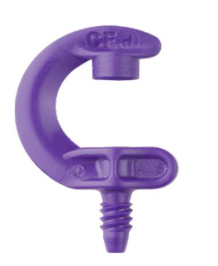 C Frame 2.1mm Purple 100 count