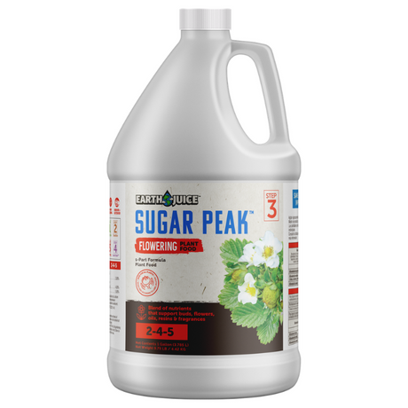Earth Juice Sugar Peak Flowering