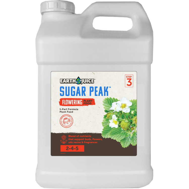 Earth Juice Sugar Peak Flowering