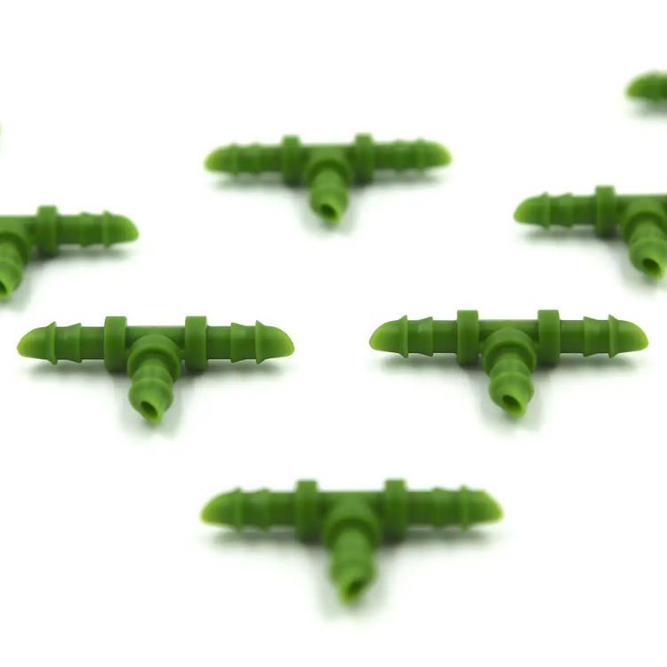 FloraFlex 1/4 in Barbed T Fitting 100/pack