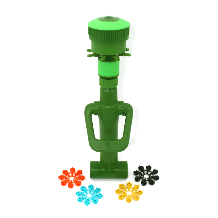 FloraFlex Quick Disconnect Pipe System Multi Flow Bubbler Tee