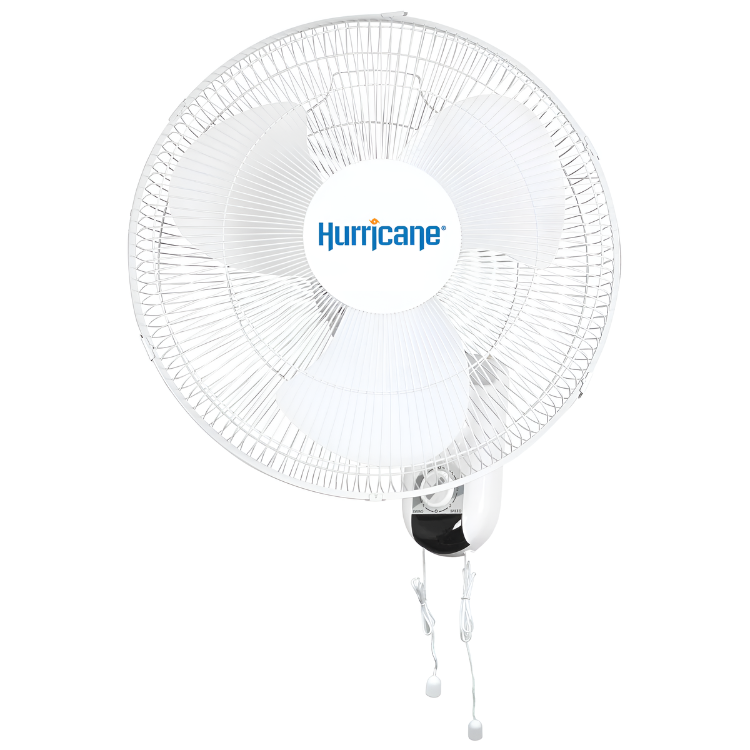 Hurricane Classic Oscillating Wall Mount Fan 16 in