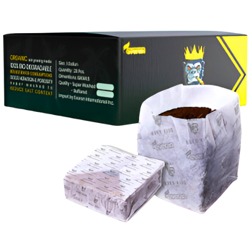 KOKO King 2 Gallon 7.5x7.5 Plantins 20/cs Plastic bag