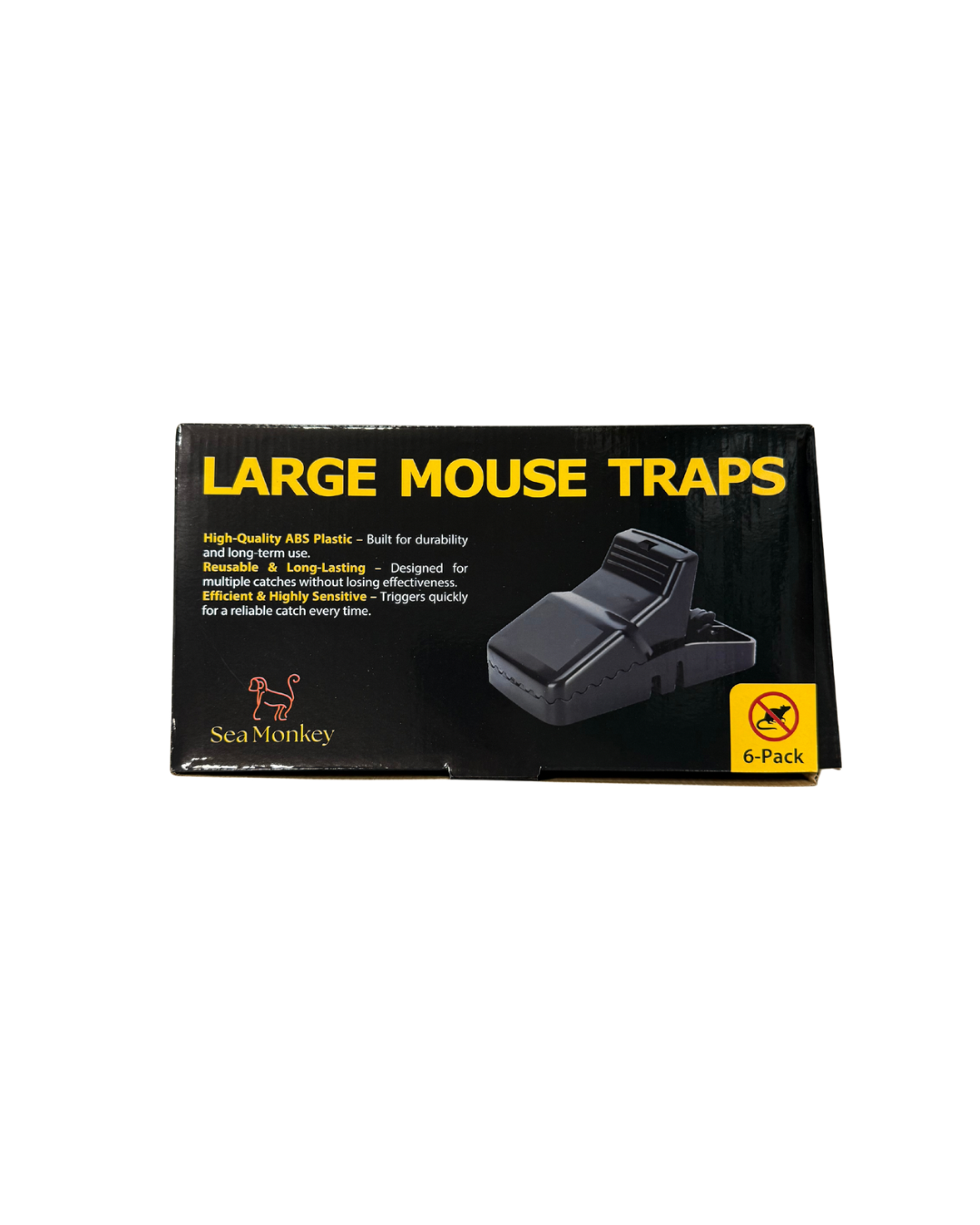 Sea Monkey Mouse Trap Plastic 6 pack