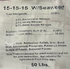 Romeo 15-15-15 50 lb