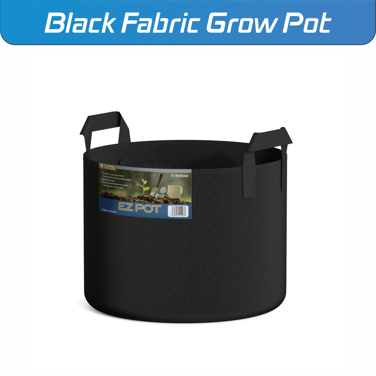 15 Gallon Fabric Pots w/ Handles