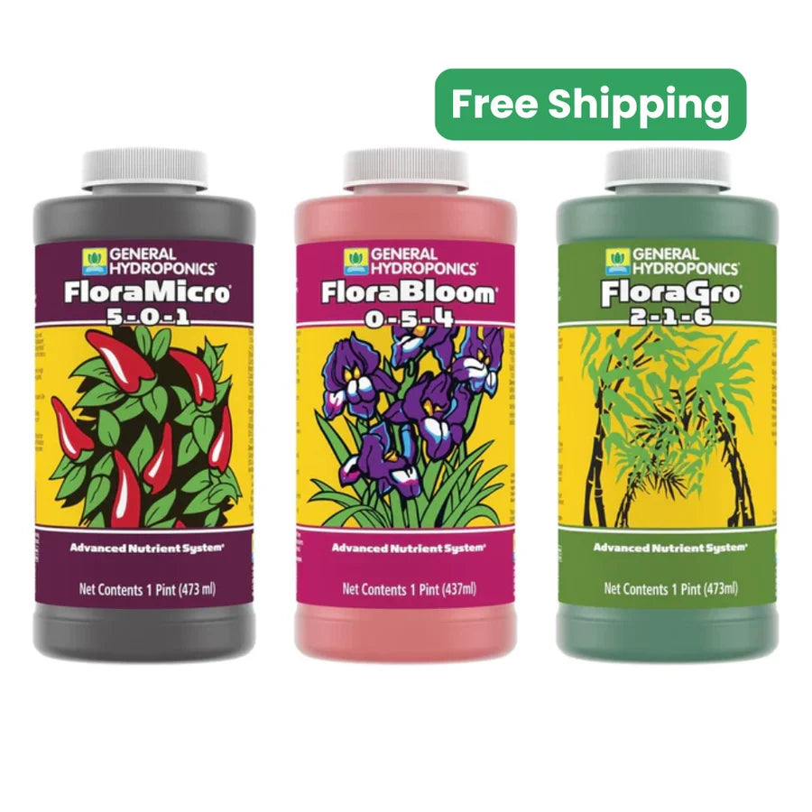 General Hydroponics 3 Part Pints
