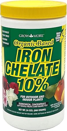 GM ORGANIC IRON CHELATE 24 oz
