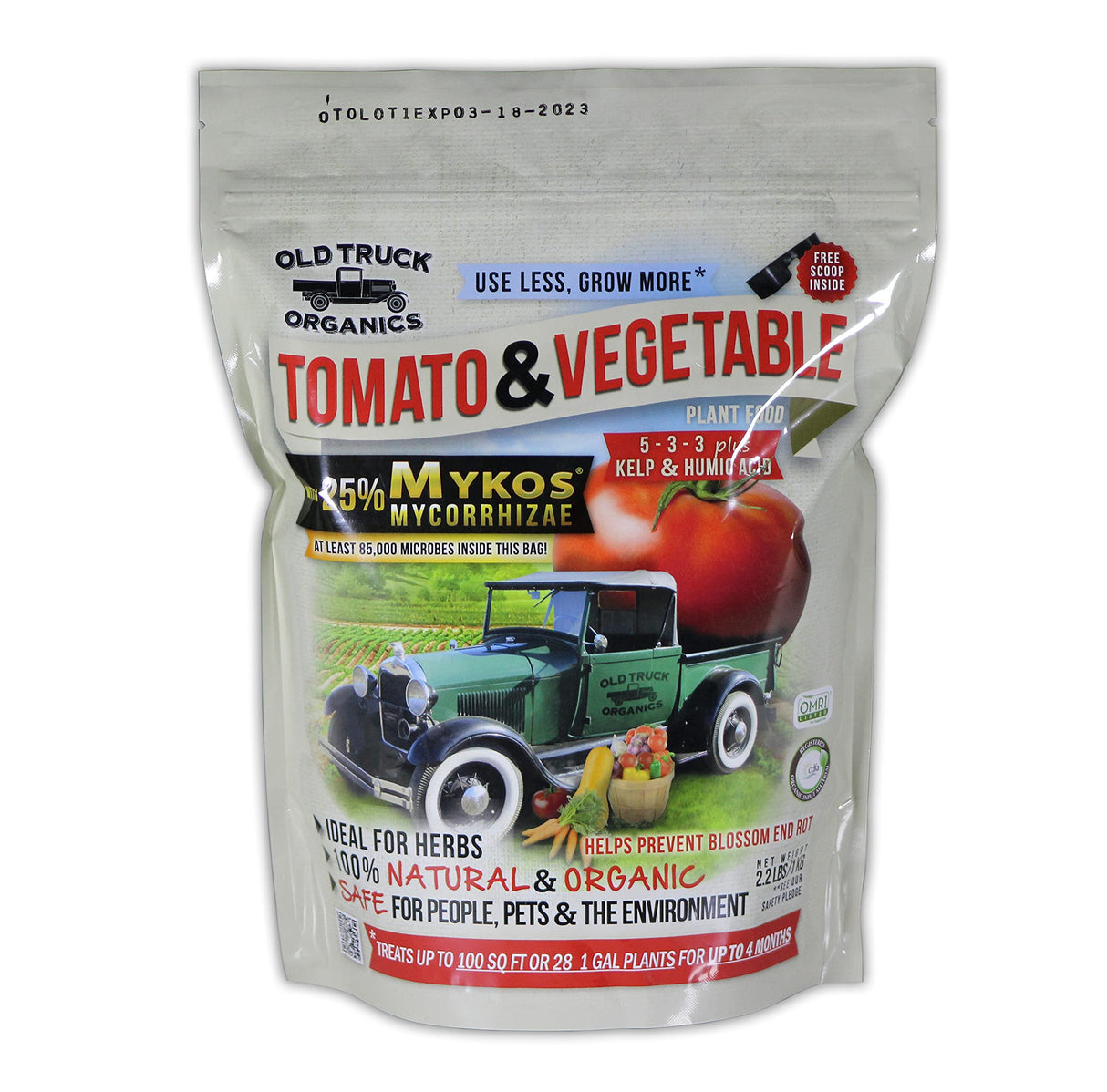 Old Trucking  Organics Tomato & Vegetable 2.2lbs