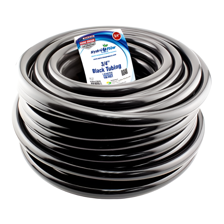 Hydro Flow Vinyl Tubing Black