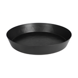 Platinum Heavy Duty Black Saucer With Tall Sides