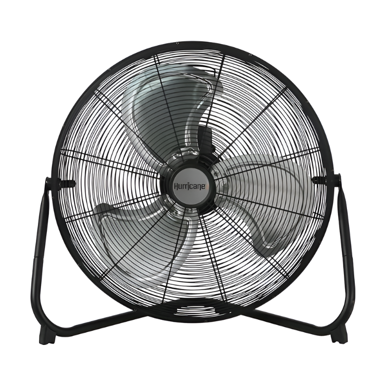 Hurricane Pro High Velocity Metal Floor Fan 20 in