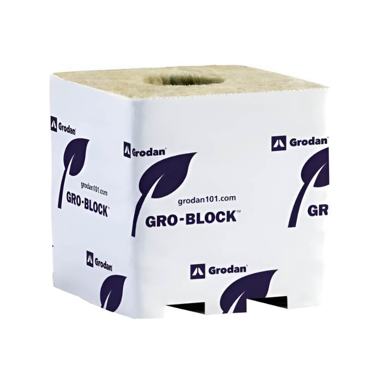Grodan Pro Improved 10, 4Inches x 4Inches x 4Inches, 1,548 blocks loose on pallet