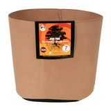 Gro Pro Essential Round Fabric Pot - Tan