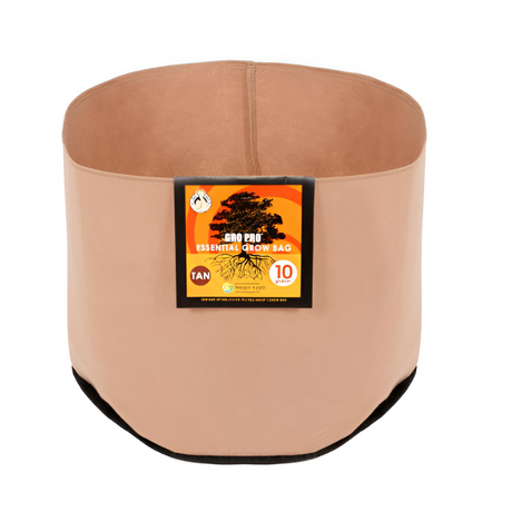 Gro Pro Essential Round Fabric Pot - Tan