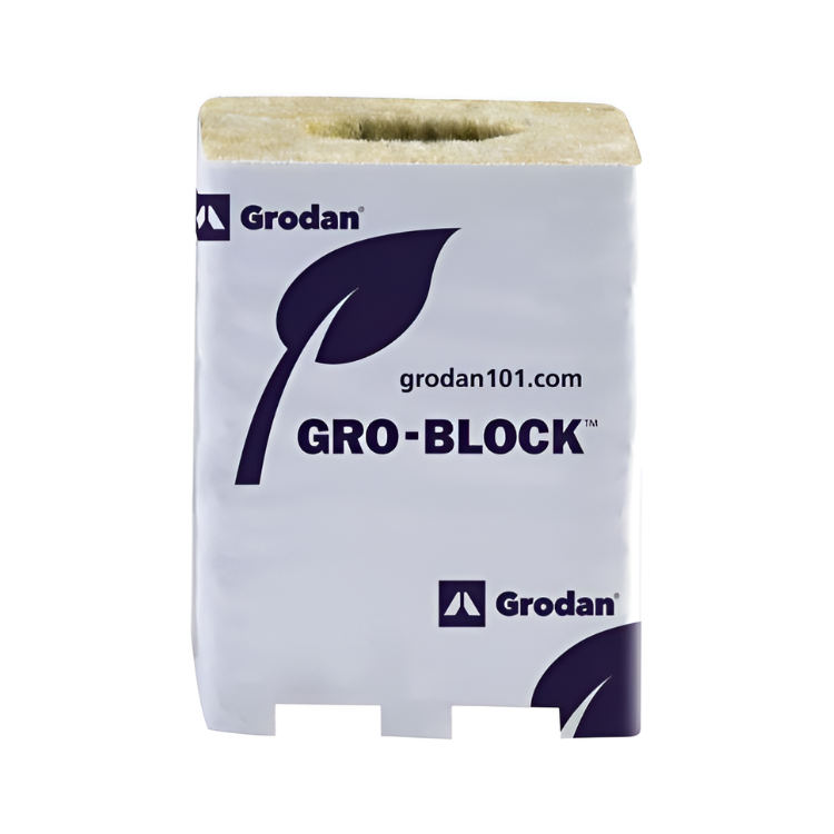 Grodan Improved 5.6 Block, 3Inches x 3Inches x 4Inches, on strip, case of 256