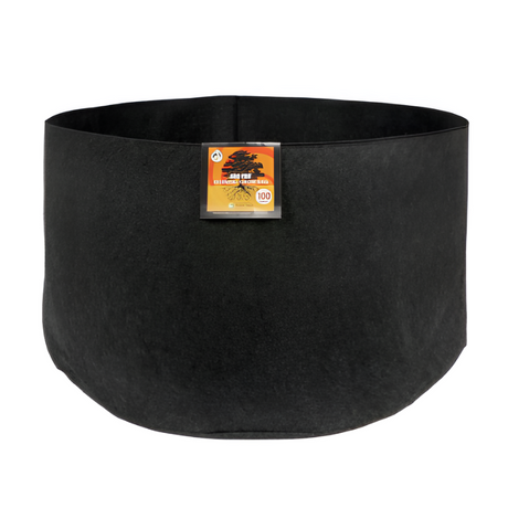 Gro Pro Essential Round Fabric Pot - Black