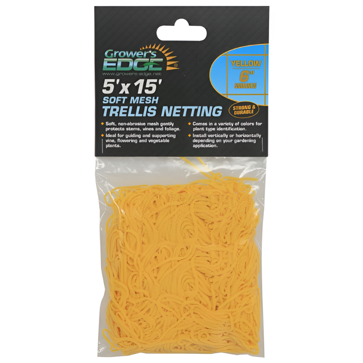 Growers Edge Trellis Netting Yellow