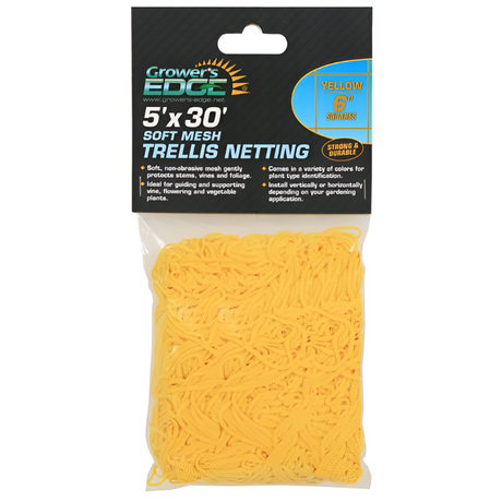 Growers Edge Trellis Netting Yellow