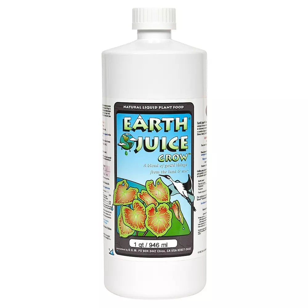 plant juice fertilizer Earth Juice Grow
