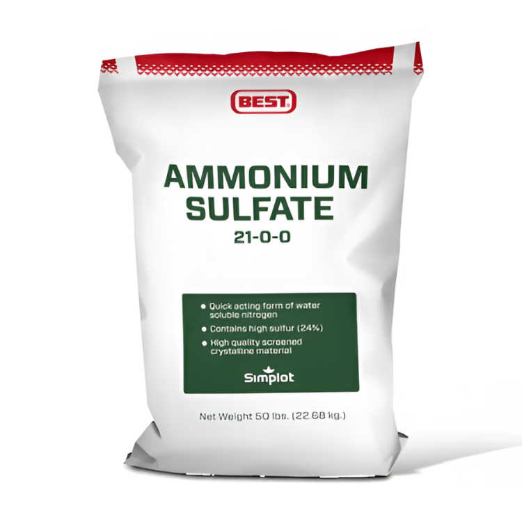 simplot herbicide Best Ammonium Sulfate Fertilizer 21-0-0, 50 lb
