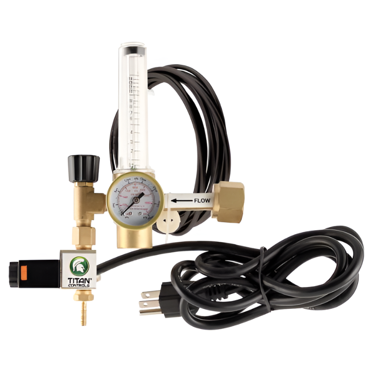 Titan Controls CO2 Regulator (10/Cs)