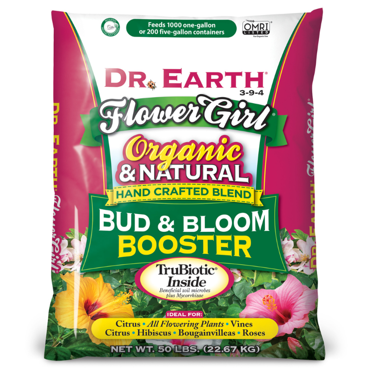 Dr. Earth Organic and Natural Flower Girl® Bud & Bloom Booster Fertilizer 3-9-4