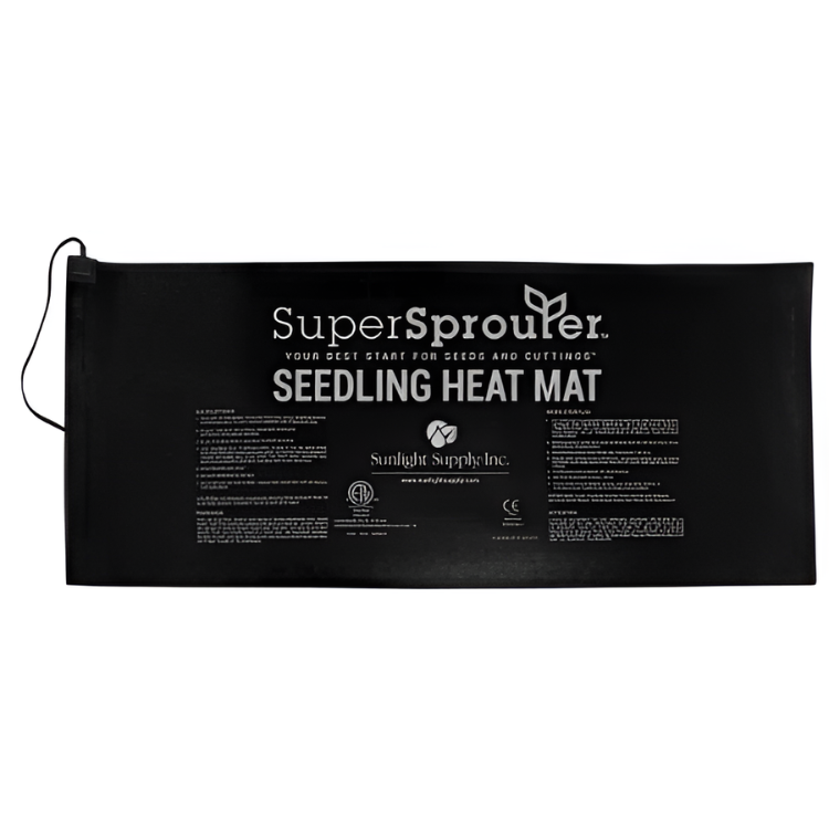 Super Sprouter 4 Tray Seedling Heat Mat 6/Cs)