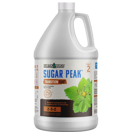 Earth Juice Sugar Peak Transition