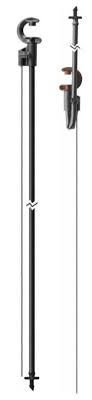 CFd Grey Stake Assembly 100pk