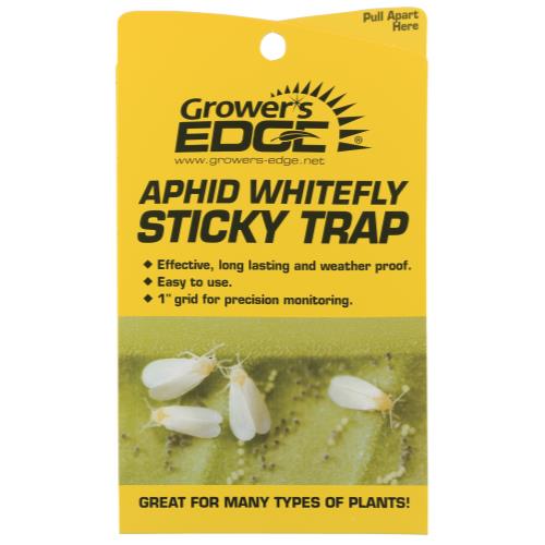 Grower's Edge Aphid Whitefly Sticky Trap 5/Pack