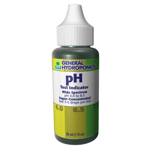 GH pH Test Kit 1 oz (24/Cs)