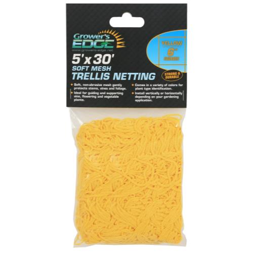 Trellis Netting 5x30 Yellow
