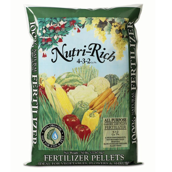 Nutri-Rich 4-3-2 50 lb IN-Store Pick Up Only