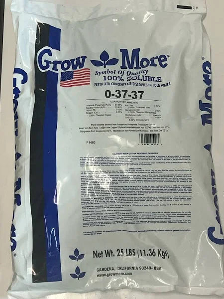 Growmore 0-37-37 25 lbs Blue